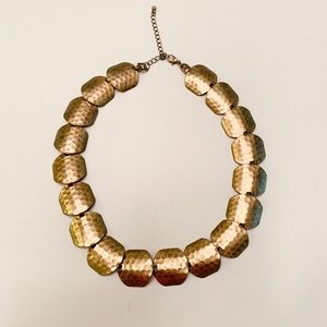 Maurice’s Womens Honeycomb Metal Plated Necklace with Gold Hardware (One Size)